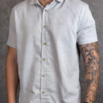 CAMISA LINHO M. CURTA COLCCI  G