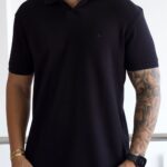 Polo Aramis Tricô Preto P