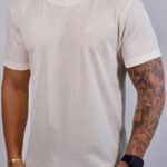 Básica Fred Perry - Texturizada Off White GG