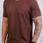 Básica Fred Perry - Texturizada Marrom G