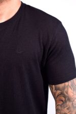 Básica Fred Perry - Texturizada Preto P - Imagem 2
