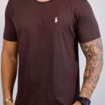 Básica Ralph Lauren - Pima Jersey Marrom GG
