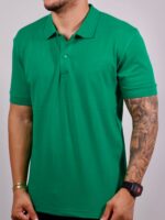 Polo Ricardo Almeida - Bordado Lamar Verde P