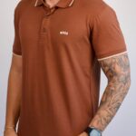 Polo Hugo Boss Marrom M