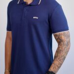 Polo Hugo Boss Azul GG