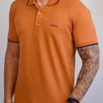 Polo Hugo Boss Laranja G