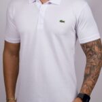 Polo Lacoste Tradicional Branco GG