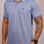 Polo Dom Vigor Azul Claro M