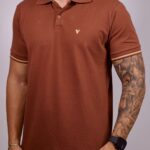 Polo Dom Vigor Marrom M