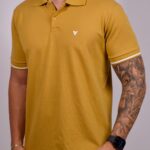 Polo Dom Vigor Mostarda GG
