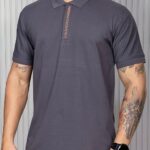 Polo Armani Cinza M