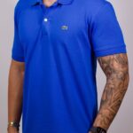 Polo Lacoste Tradicional Azul M