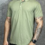 Polo Hugo Boss - Monocromática Verde M
