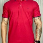 Polo Calvin Klein - Classica Vermelho P