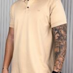 Polo Suedine Acostamento Laranja M