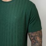 Camisa Texturizada - Dom Vigor Verde M
