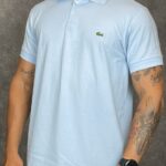 Polo Lacoste Azul claro G