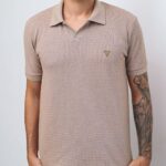 Polo Texturizada - Dom Vigor Marrom P