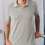 Polo Texturizada - Dom Vigor Verde M