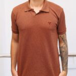 Polo Texturizada - Dom Vigor Marrom G
