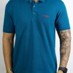 Polo Hugo Boss Azul P