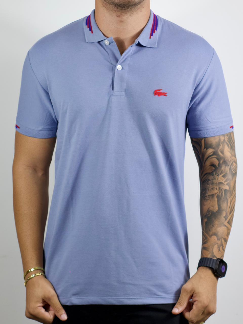 photo-2026-03-11-10-49-56-4-7aa450e36f91220f4517751268090926-1024-1024 Polo Lacoste Silk Azul claro P - Imagem 1