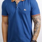 Polo Burberry - Exclusiva Azul P