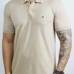 Polo Tommy Hilfiger - Tradicional Bege P