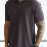 Polo Aramis Tricô Cinza P