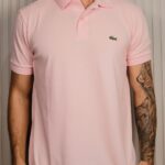 Polo Lacoste Tradicional Rosa M