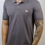 Polo Burberry Cinza P