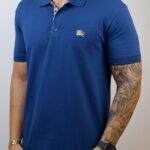 Polo Burberry Azul P
