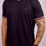 Básica Tommy - Pima Jersey Preto P