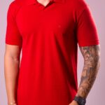 Polo Aramis - Gola Italiana Vermelho P