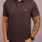 Polo Lacoste Tradicional - Small Cinza G