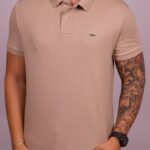 Polo Lacoste Tradicional - Small Bege GG