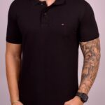 Polo Tommy - Tradicional Preto M