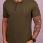 Polo Tommy - Tradicional Verde Musgo G