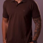 Polo Dom Vigor Marrom G