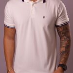 Polo Dom Vigor - Signature Creme GG