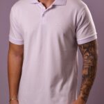 Polo Hugo Boss - Clássica Branco P