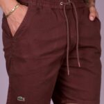 Short Sarja Lacoste Marrom M