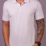 Polo Acostamento Branco G
