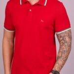 Polo Acostamento Vermelho M