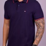 Polo Diesel - Small Azul Marinho P